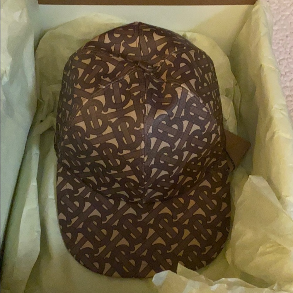 Burberry TB Monogram Hat